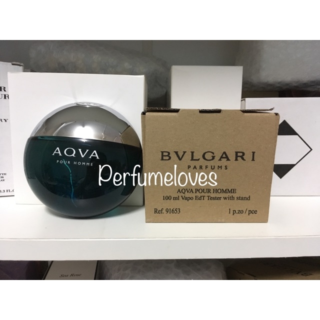 (แท้100%) Bvlgari aqua pour homme edt 100ml กล่องเทสเตอร์ per9