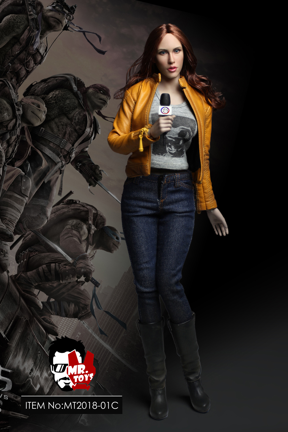 MR.TOYS MT2018-01-C Red Hair Megan Fox set