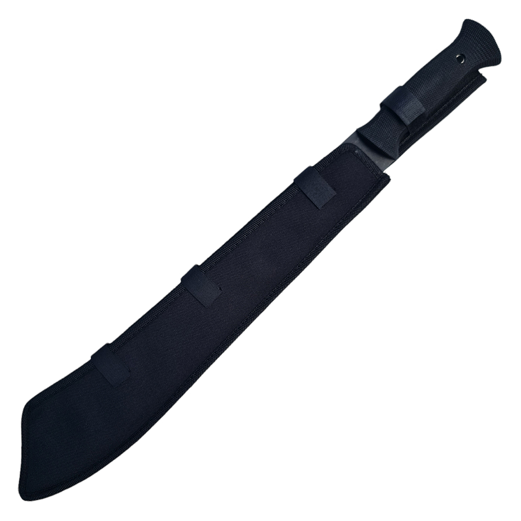 มีดเดินป่า มีดมาเชเต้ Machete B18 ขนาดยาว 22.3 นิ้ว (56.7 ซม.) ปลายตัดพร้อมซองไนล่อนสำหรับเก็บมีด