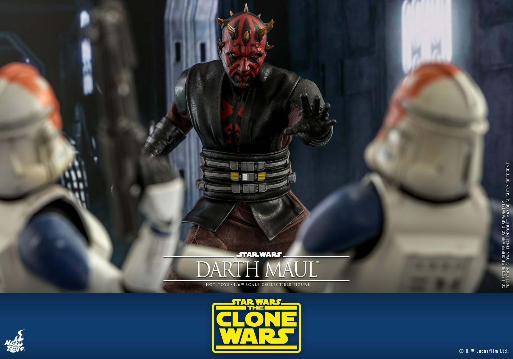 Hot Toys TMS024 1/6 Star Wars: The Clone Wars™ - Darth Maul™