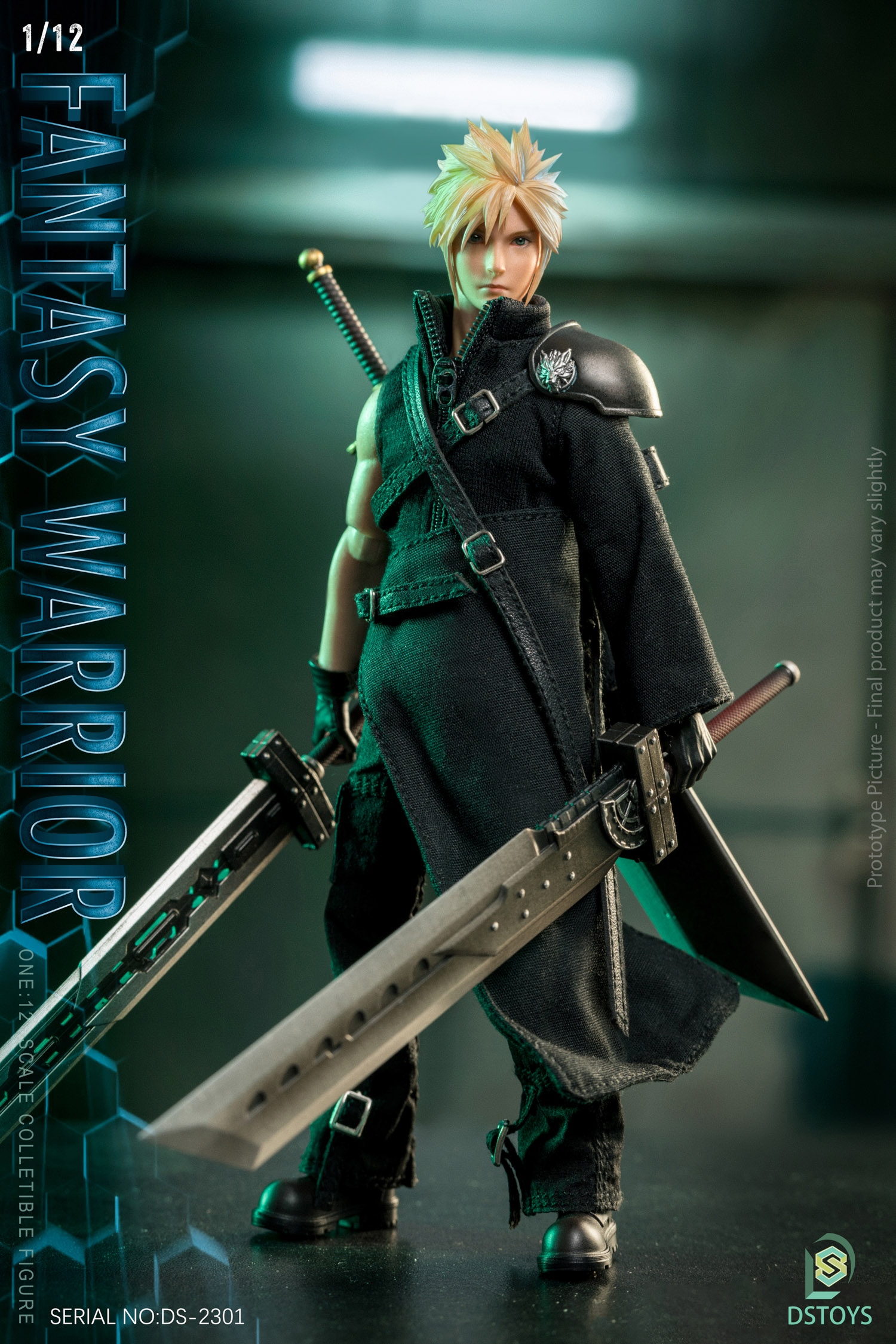 DSTOYS DS-2301 1/12 Fantasy Warrior Cloud Piece