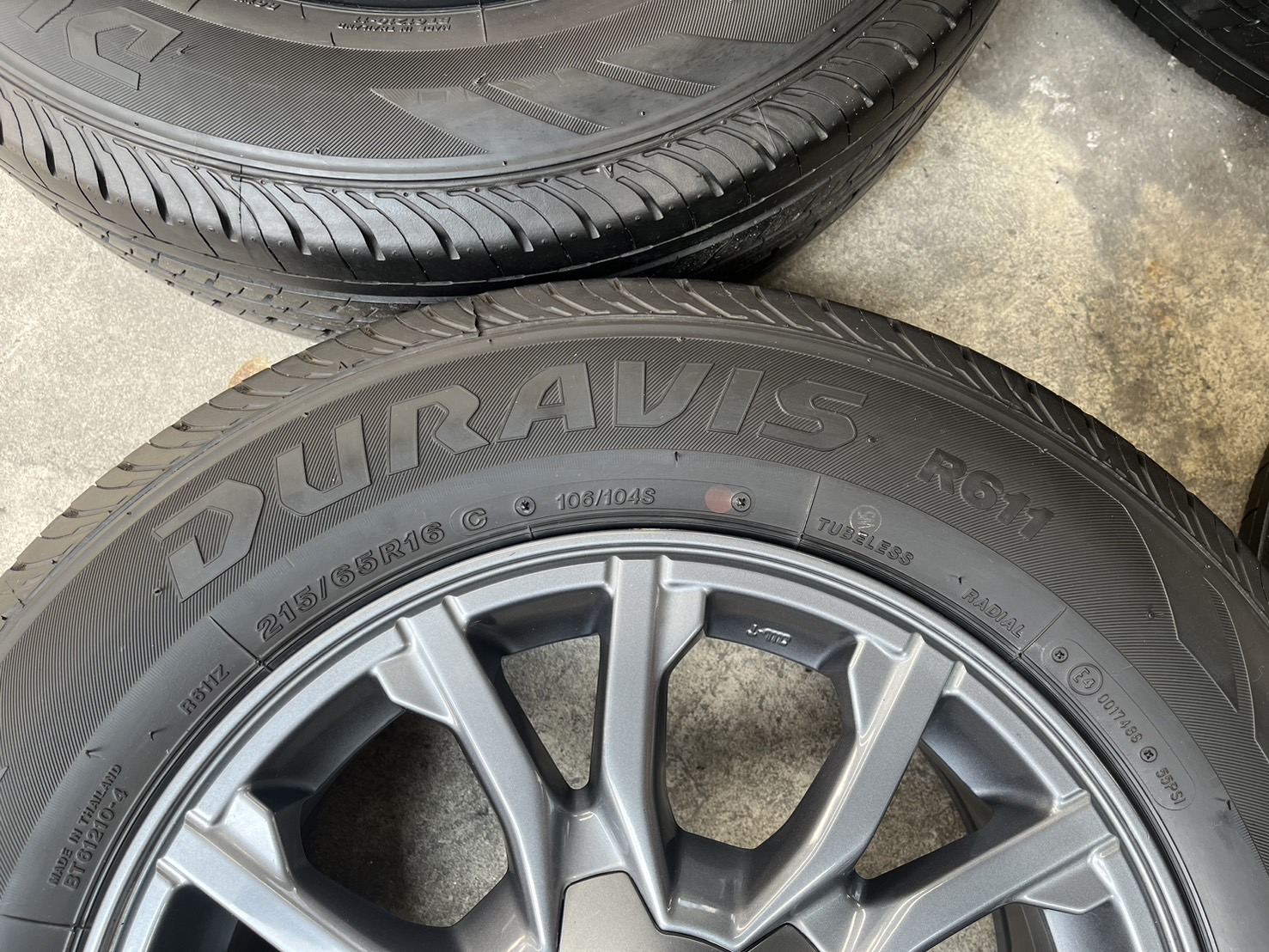 ✨ล้อแม็ก✨ISUZU X-Series ขอบ 16 พร้อมยาง 215-65-16 Bridgestone♨ปี 21♨