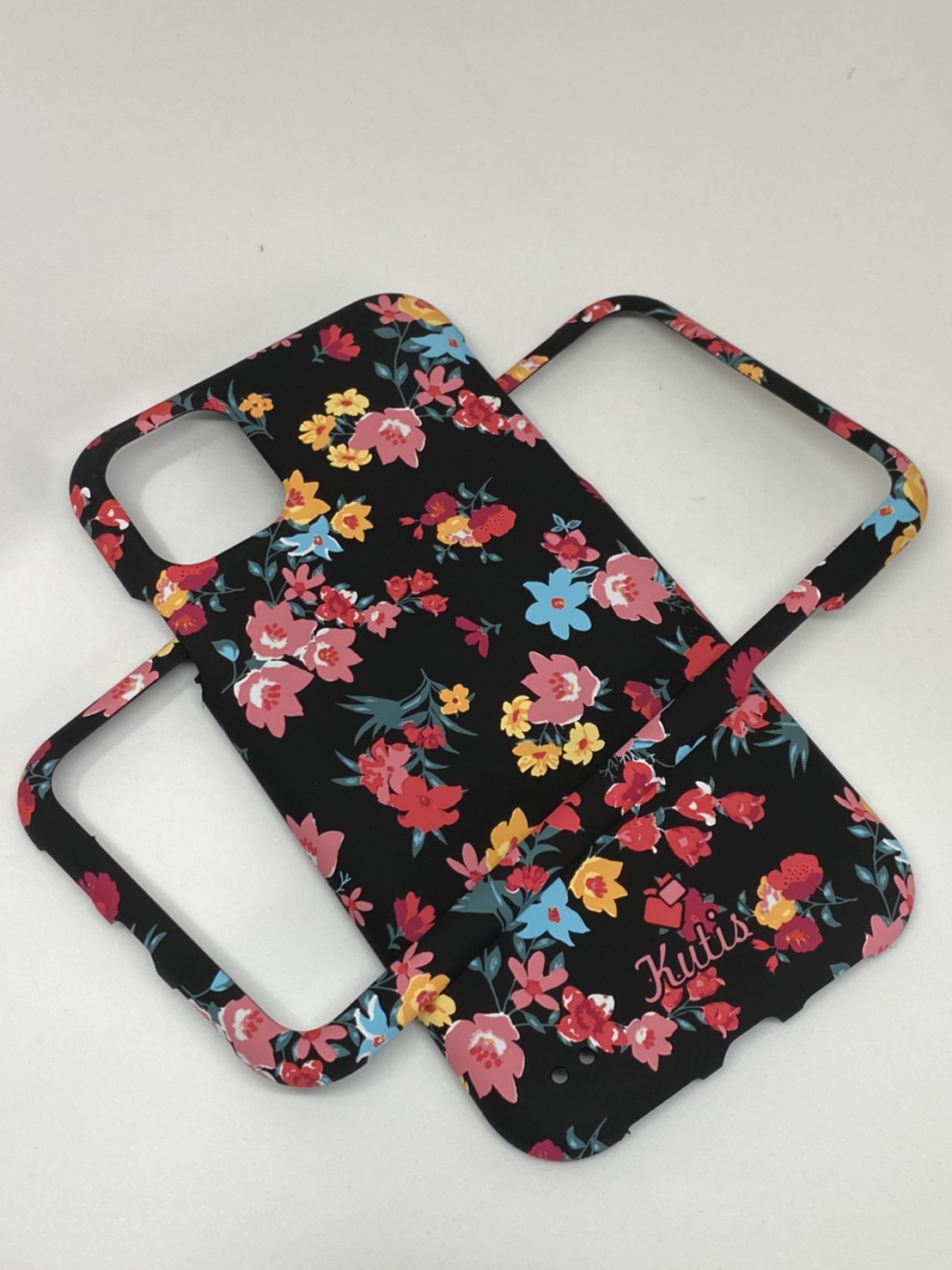 เคสคูทิส(Kutis)เคสไอโฟน11G(ลายดอกไม้หลากสี)มาใหม่ เคสประกบหน้า-หลัง เคสเรืองแสง เคสลายวินเทจ ร้านSuperhero Klongthom