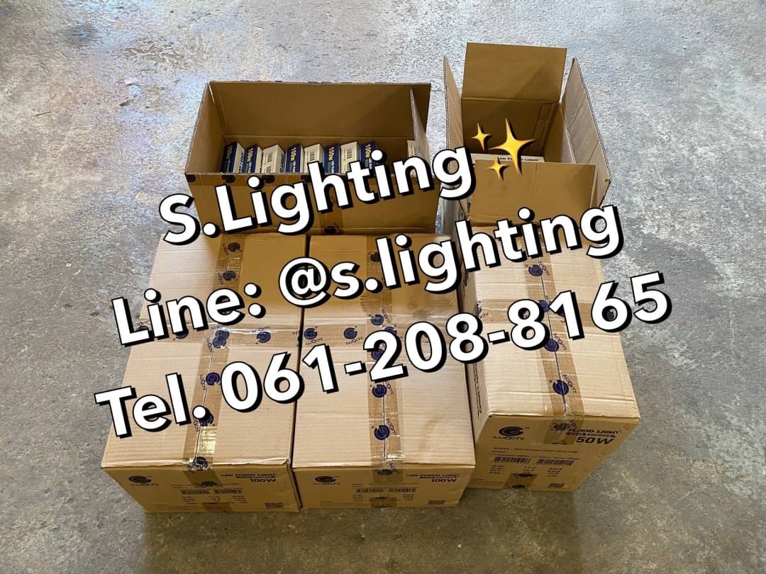 สปอร์ตไลท์ LED Flood Light Eco 100w แสงขาว