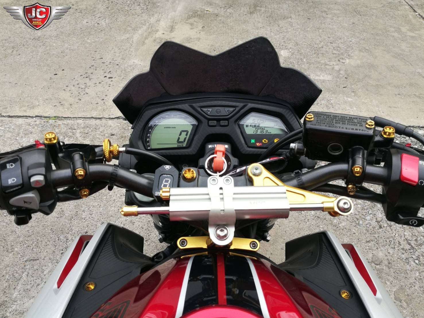 นางฟ้าแต่งเต็ม CB650F LED ไมล์แท้หมื่นกว่าโล