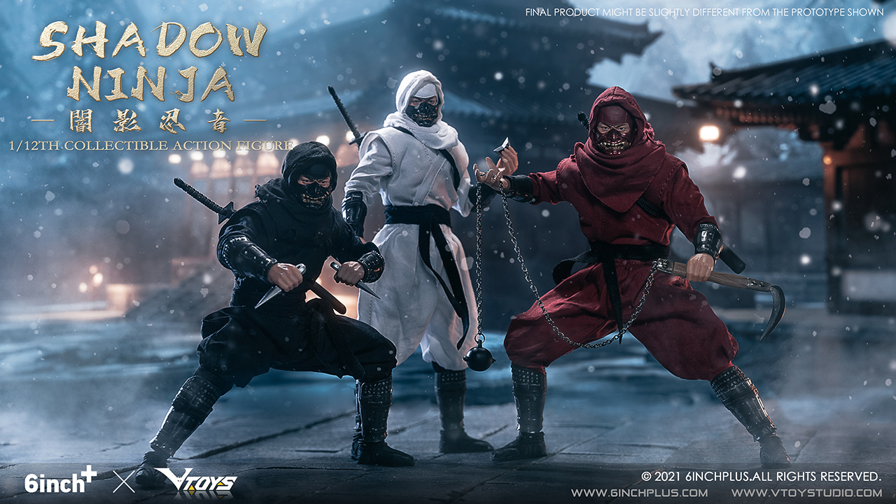 VTOYS X 6INCH VT SN001 SN002 SN003 1/12 Shadow Ninja
