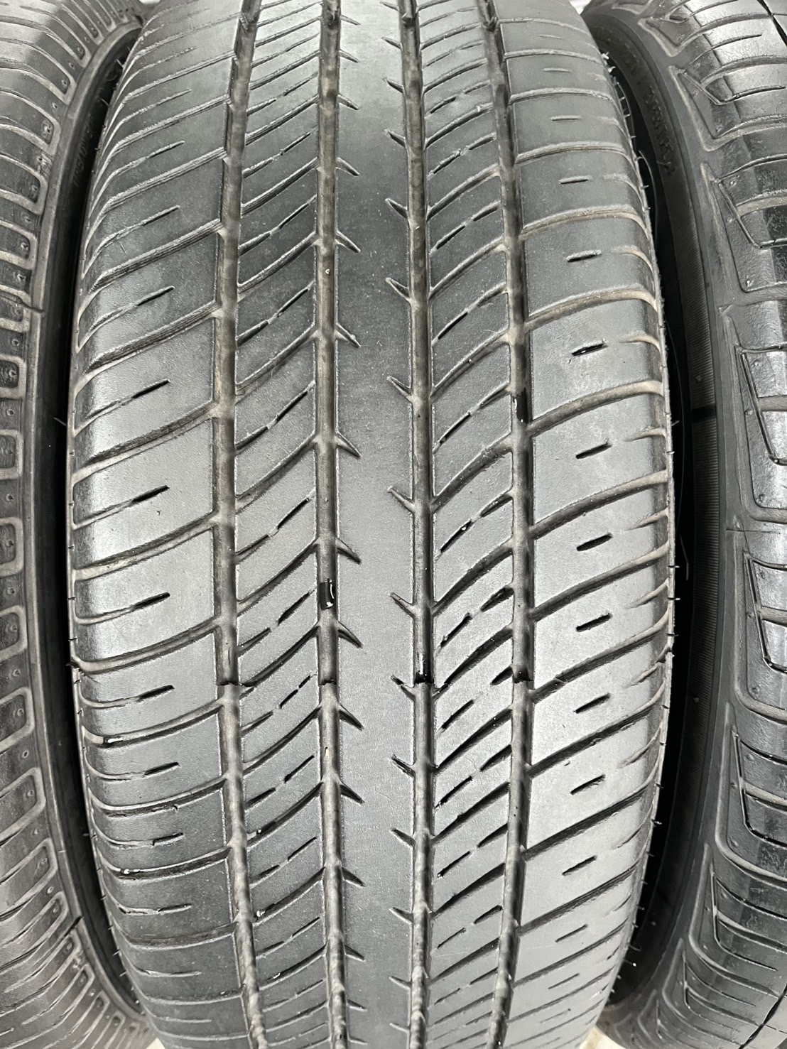 ✨ล้อกระทะ 4รู100✨Nissan ขอบ 14 พร้อมยาง 185-65-14 ปี 20