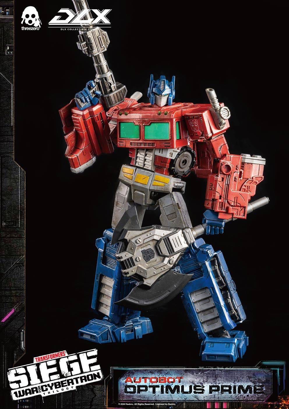 threezero 3Z0202 DLX Transformers: War For Cybertron Trilogy - Autobot Optimus Prime