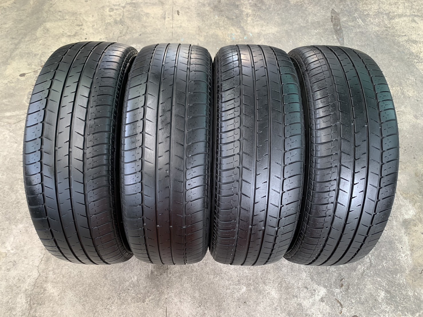 ✨ล้อแม็ก 5รู114✨Honda ลาย 7 ก้าน ขอบ 16 เทาหน้าเงา พร้อมยาง 205-55-16 Goodyear ปลายปี 20