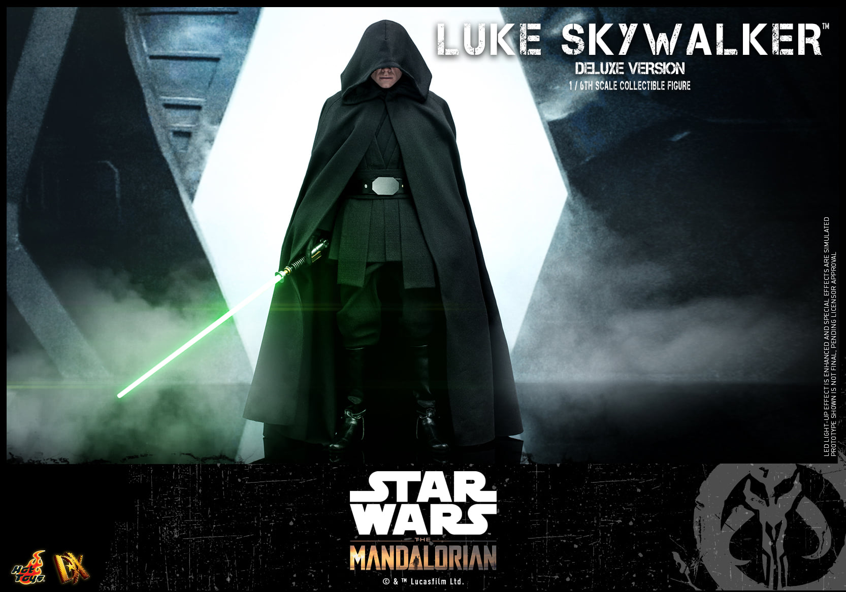 Hot Toys DX23 1/6 Star Wars: The Mandalorian™ - Luke Skywalker™ (Deluxe Version)