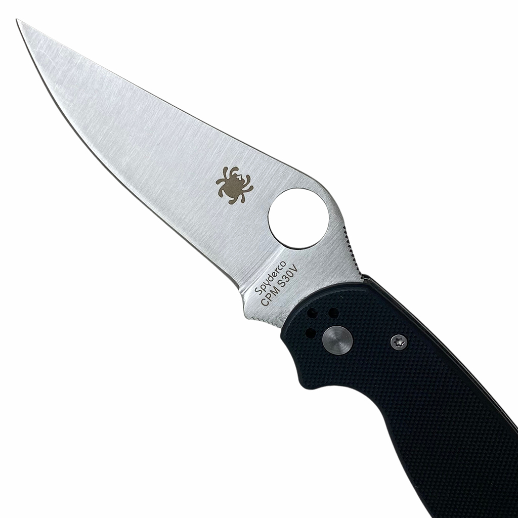 มีดพับ Spyderco CPM-S30V ด้าม Satin G-10 ขนาด 8.5 นิ้ว (21.5 ซม.)