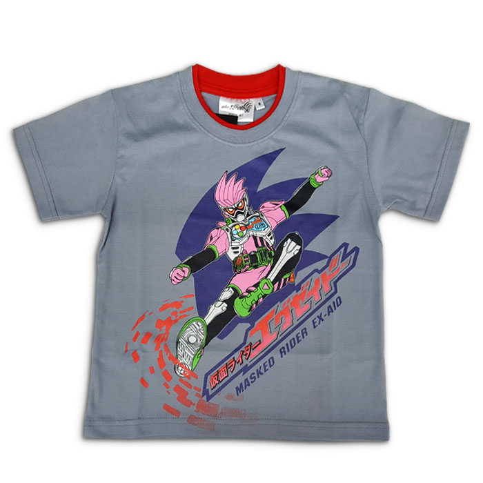 เสื้อยืดเด็ก ลายการ์ตูนมาสค์ไรเดอร์ เอ็กเซด (T-Shirt Masked Rider EX-AID)