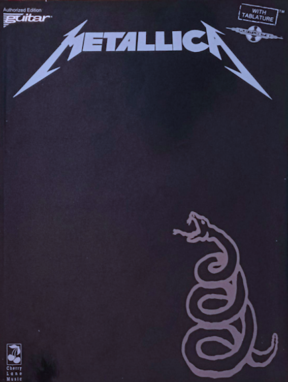Metallica black musical note