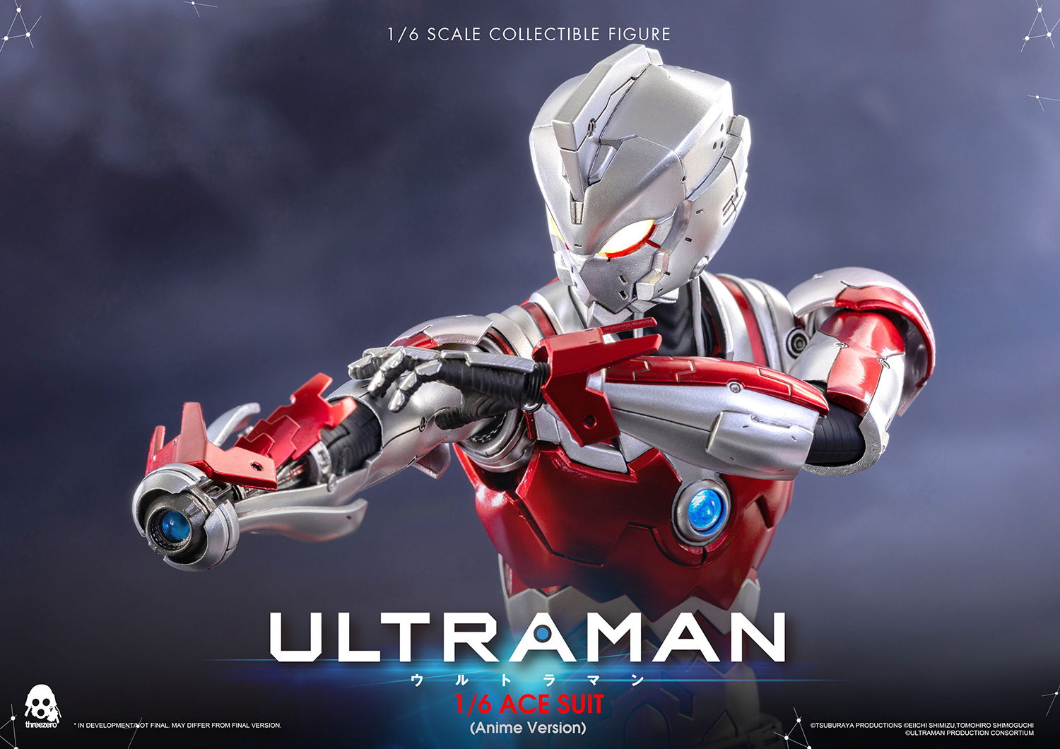 threezero 3Z0131 Ultraman 1/6 Ace Suit (Anime Version)