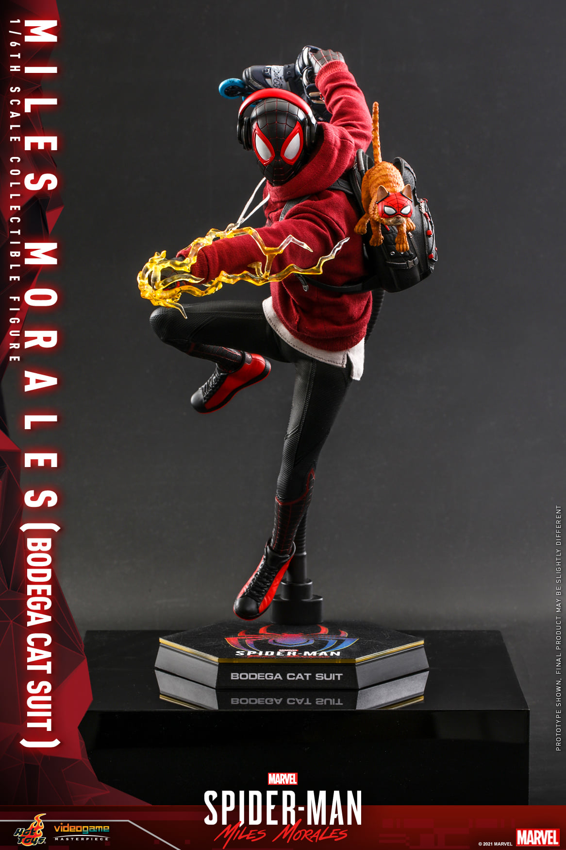 Hot Toys VGM50 1/6 Marvel’s Spider-Man: Miles Morales - Miles Morales (Bodega Cat Suit)