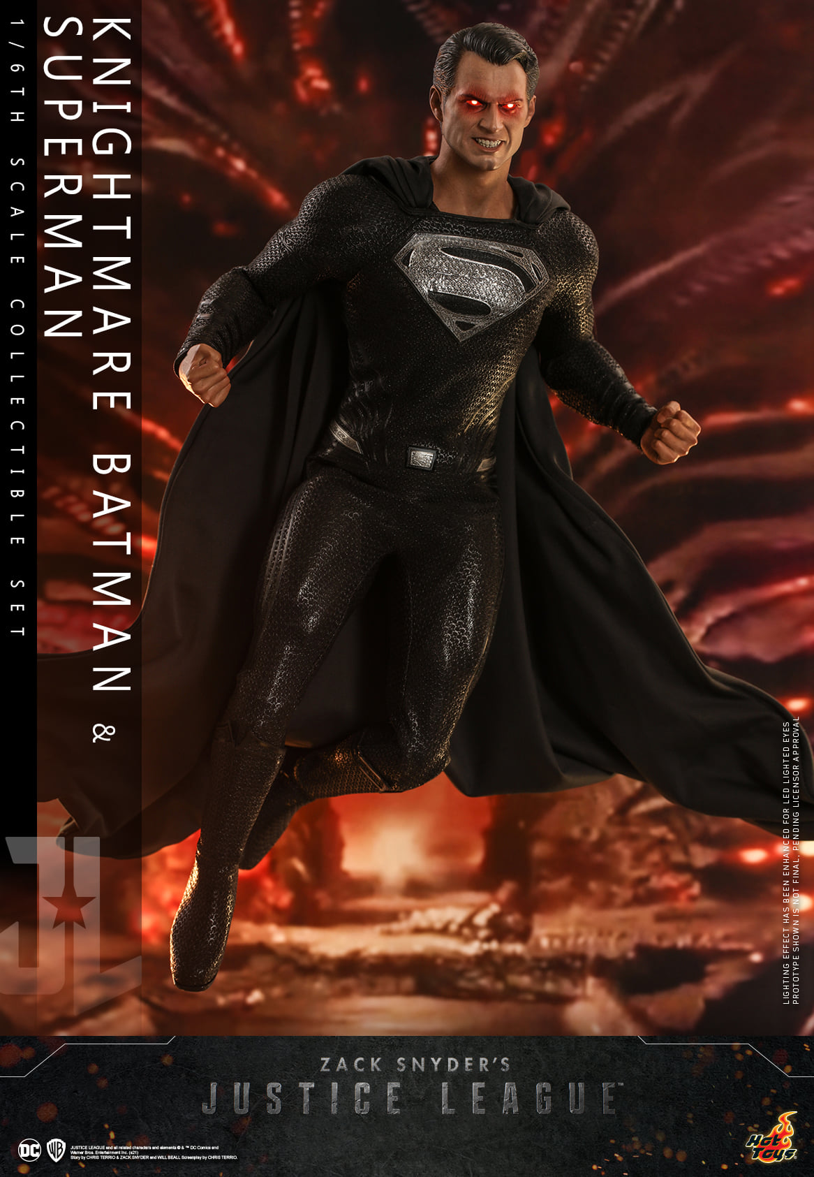 Hot Toys TMS038 1/6 Zack Snyder's Justice League - Knightmare Batman and Superman