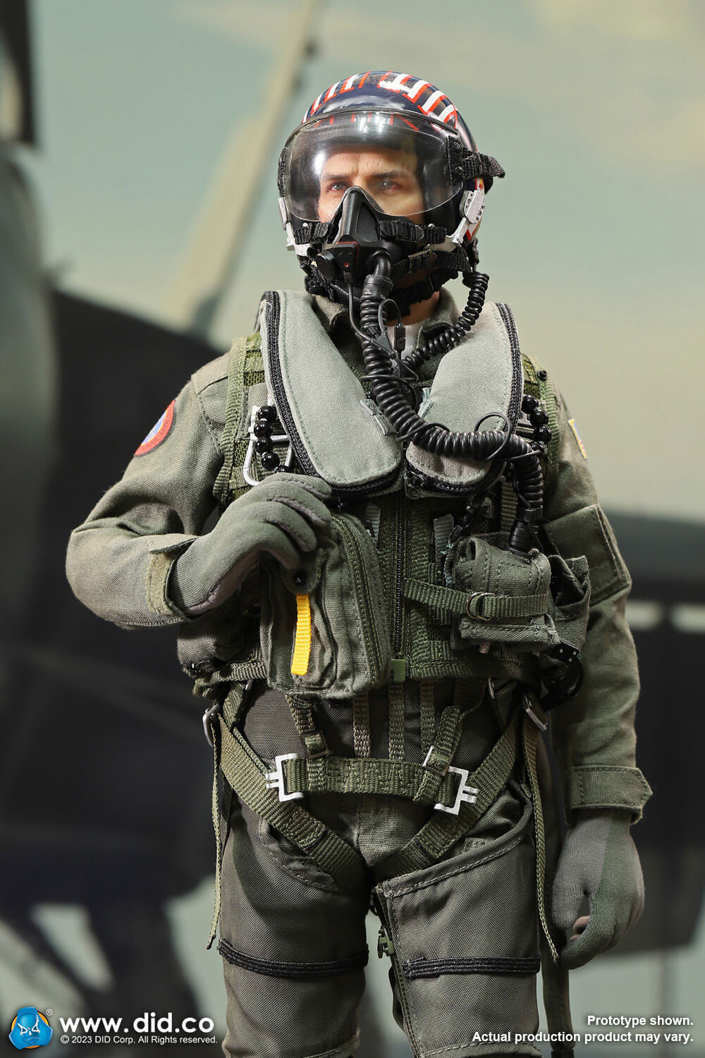 DID MA80170 1/6 The US Navy Fighter Weapons School Instructor F/A-18E Pilot – Captain Mitchell