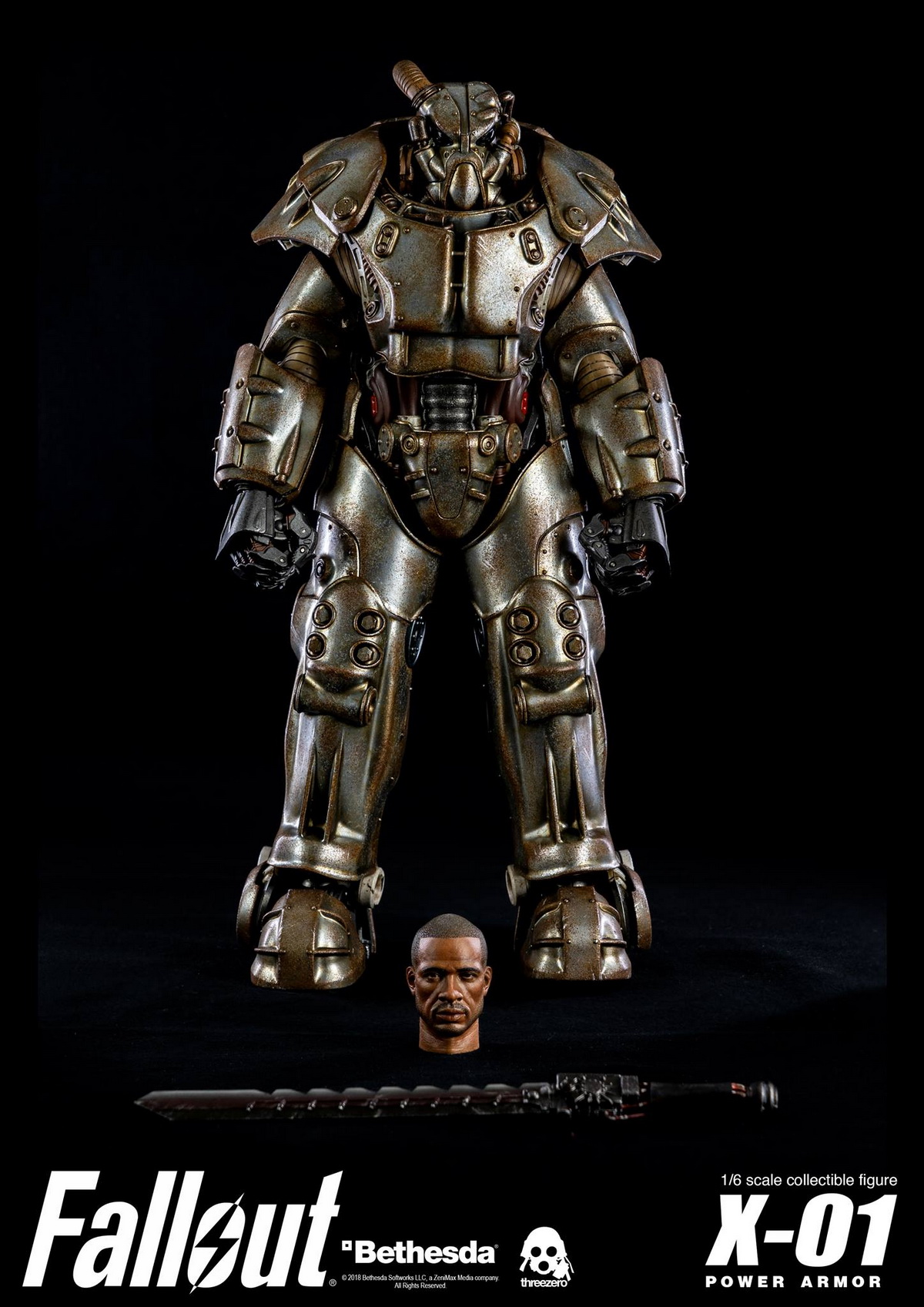 Threezero X Bethesda 3Z0118 1/6 FALLOUT - X-01 Power Armor