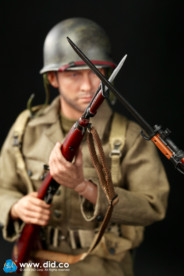 DID A80129 WWII US Army 77th Infantry Division - Captain Sam