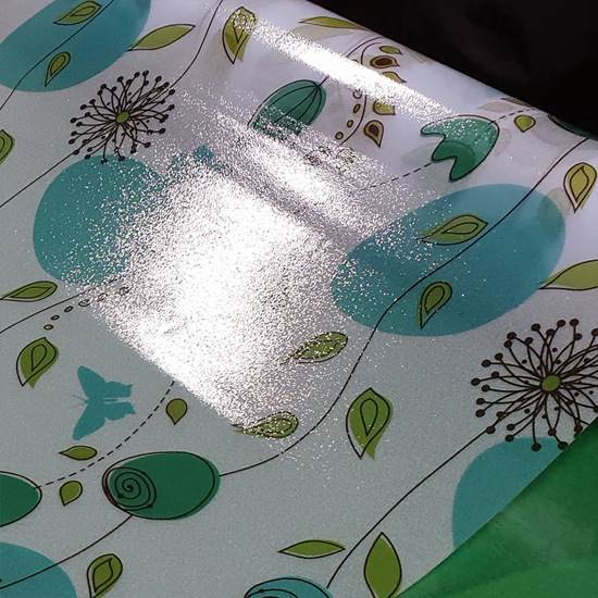 รุ่น 80027 สูญญากาศติดกระจกลายเถาดอกไม้ กว้าง 90 cm