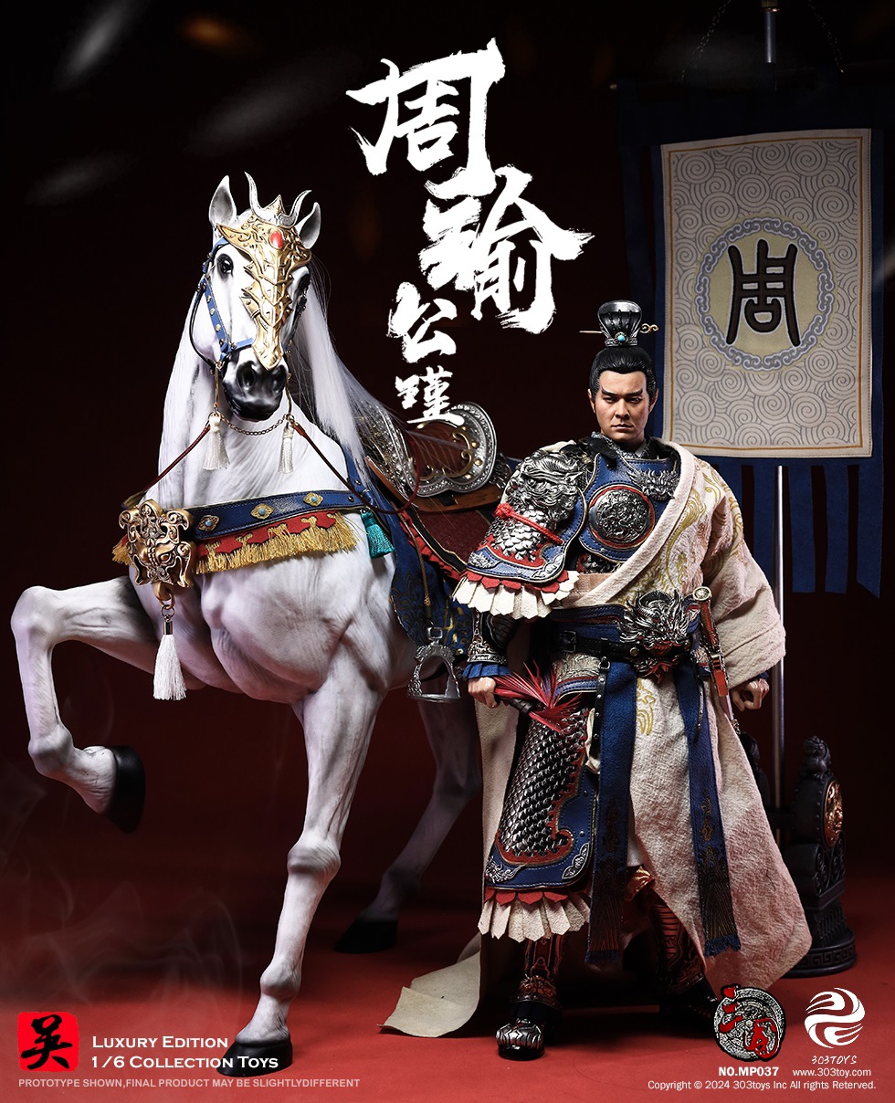 303TOYS MP037 THREE KINGDOMS SERIES - ZHOU YU GONGJIN (EXCLUSIVE EDITION)