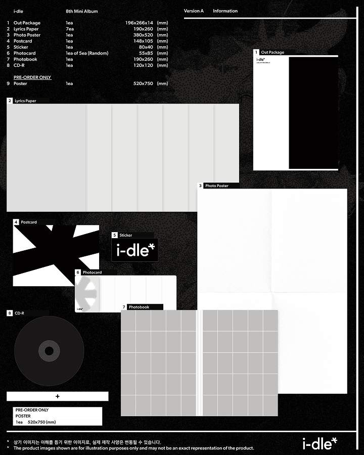 [PRE] (❌ไม่มีของแถม) i-dle (아이들) 8th Mini Album