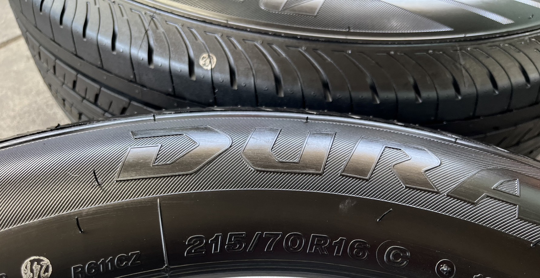 ✨ยางใหม่ป้ายแดง✨215-70-16 Bridgestone🚘ใส่กับ รถตู้ ,รถกระบะตัวเตี้ย ได้ทุกรุ่น