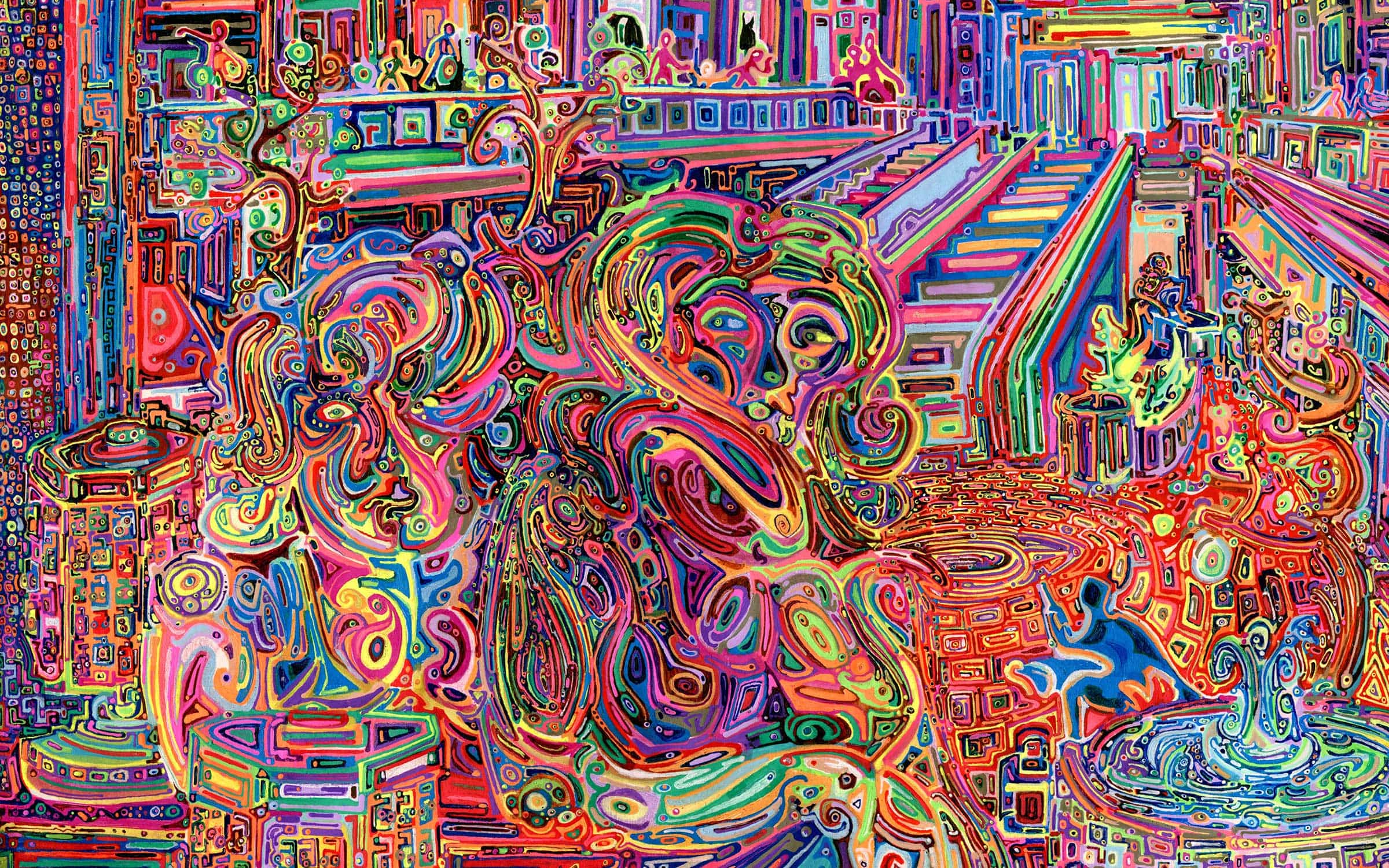 ภาพหลอน Psychedelic ที่ผู้เสพจะเห็น