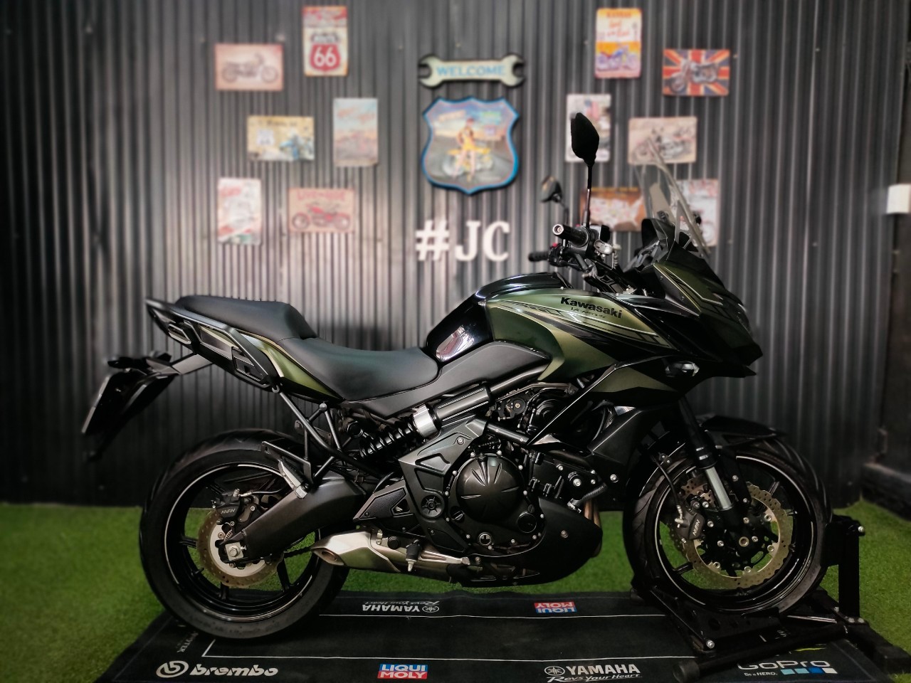 รถเกรด🅰️🅰️สภาพป้ายแดง#VERSYS650ABS จดทะเบียนปี 2020 สาย Touring ห้ามพลาด!