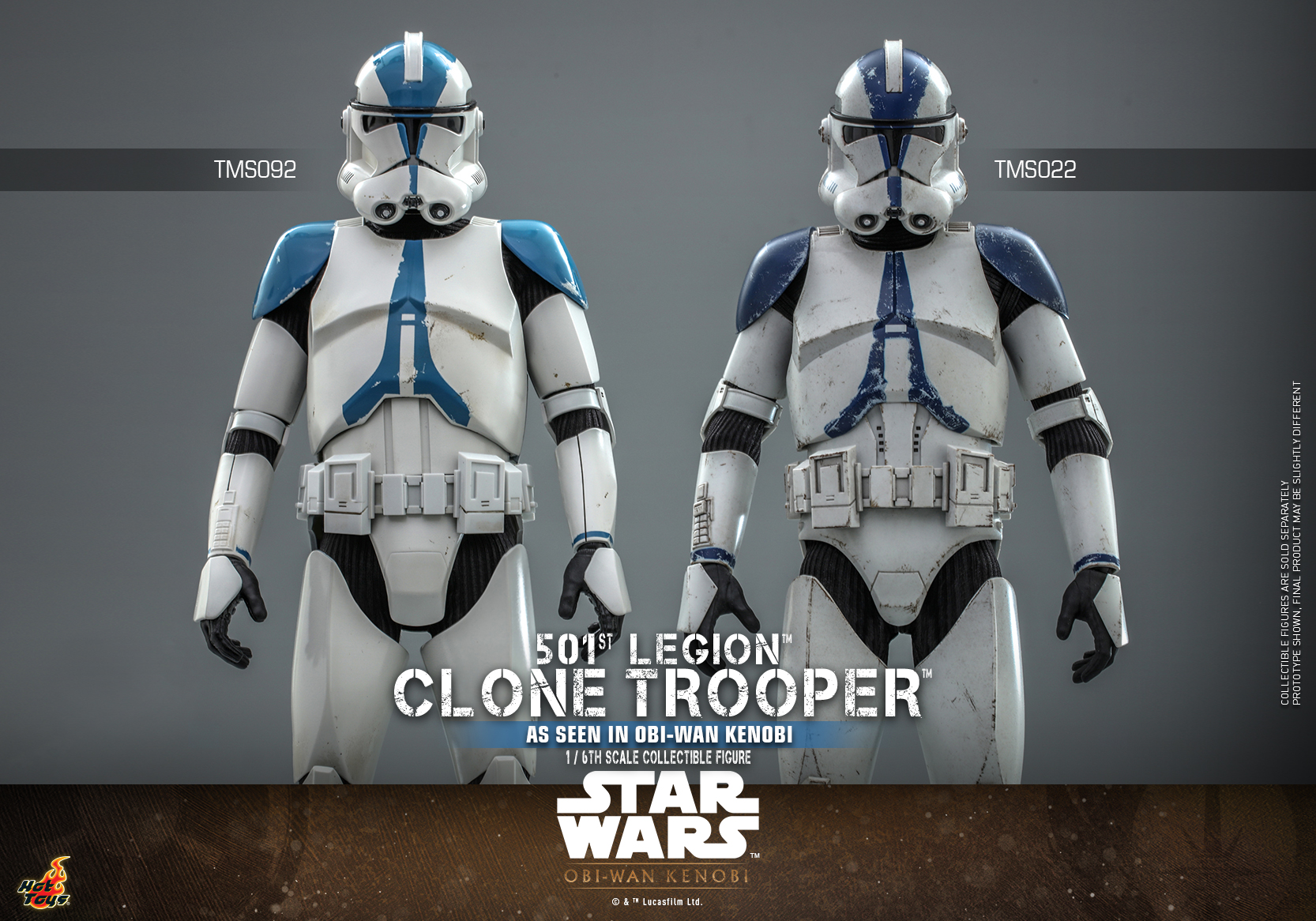 Hot Toys TMS092 1/6 Star Wars: The Clone Wars™ - 501st Legion™ Clone Trooper™