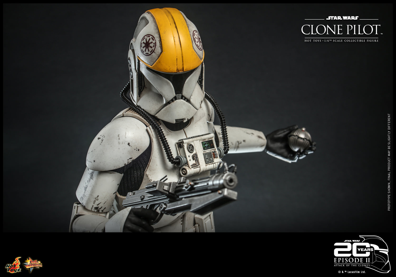 Hot Toys MMS648 1/6 Star Wars Episode II: Attack of the Clones™ - Clone Pilot™