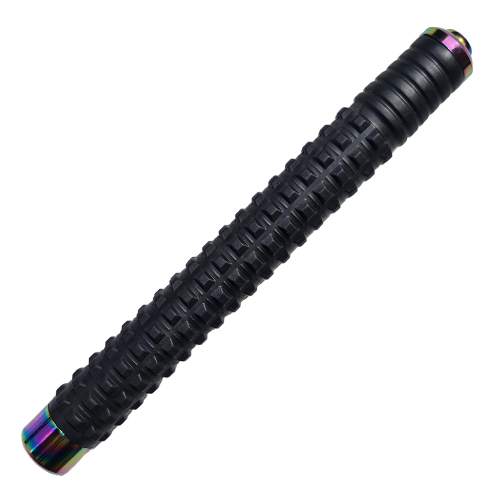 ดิ้ว Eagle Baton ก้านดิ้วสีรุ้งขนาด 24.6 นิ้ว (62.5 ซม.) พร้อมซองไนล่อนร้อยเข็มขัดสำหรับเก็บดิ้ว