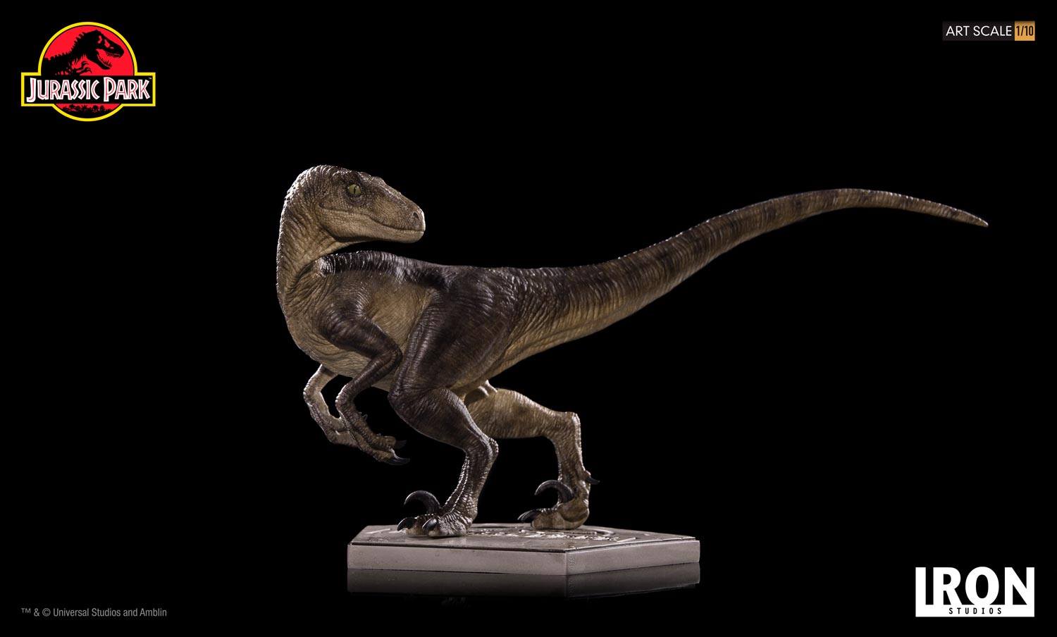 Iron Studios 1/10 Jurassic Park - Velociraptor