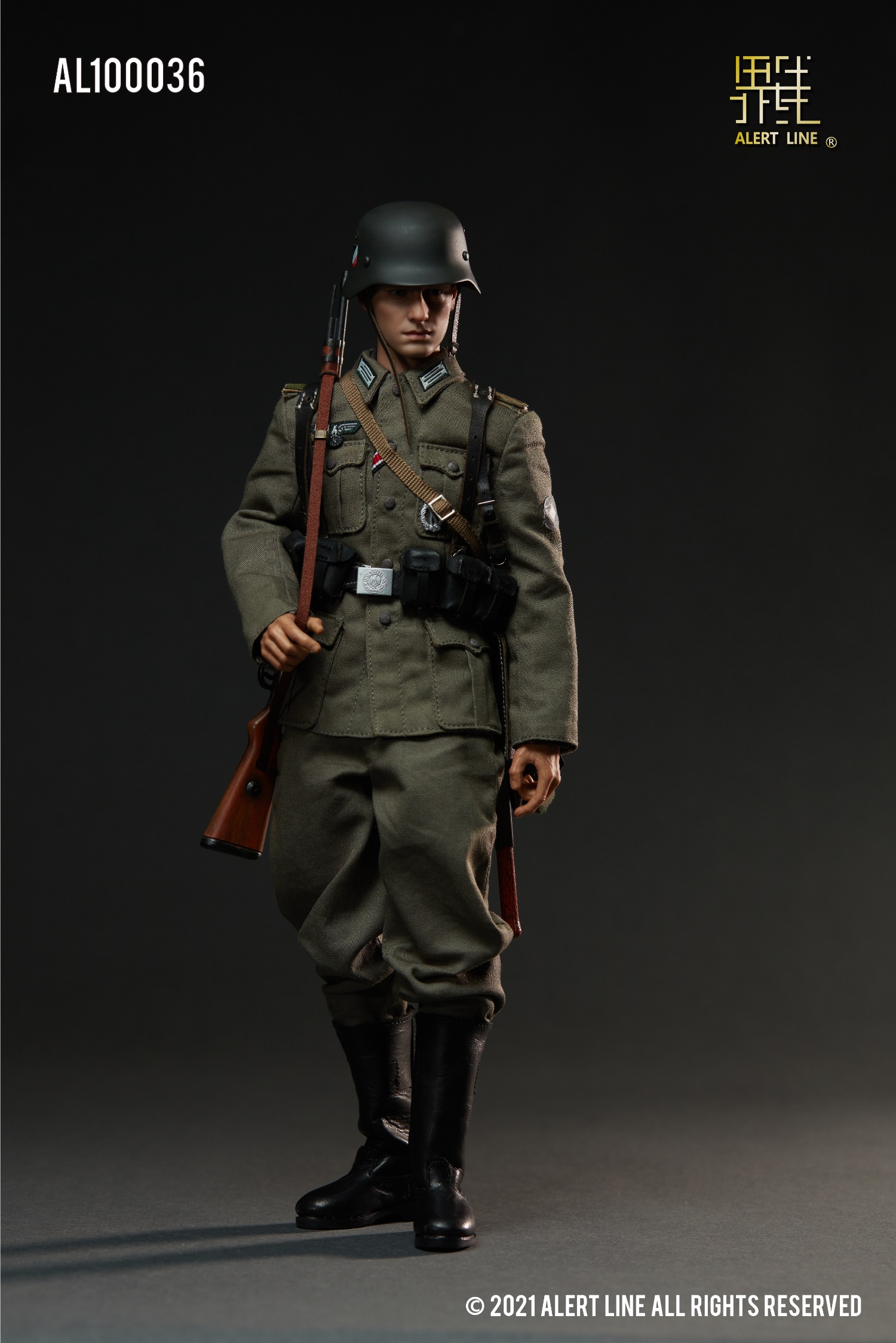 Alert Line AL100036 1/6 WWII German Army Soldier
