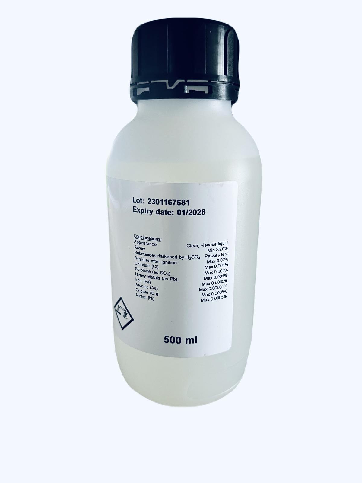 KemAus-Lactic Acid 85% (500 ml./ขวด)