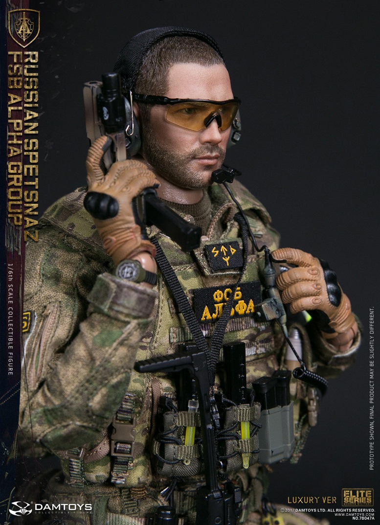 DAMTOYS 78047A RUSSIAN SPETSNAZ - FSB ALPHA GROUP (LUXURY VER)
