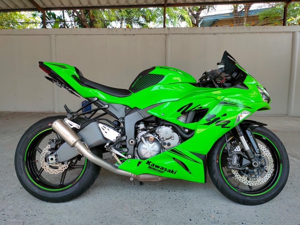 💢 โปรแรง ⭕บาททั่วไทย 💢 KAWASAKI NINJA ZX6R จดปี 2021 โมเดล19 🥷 มือเดียวพร้อมใช้
