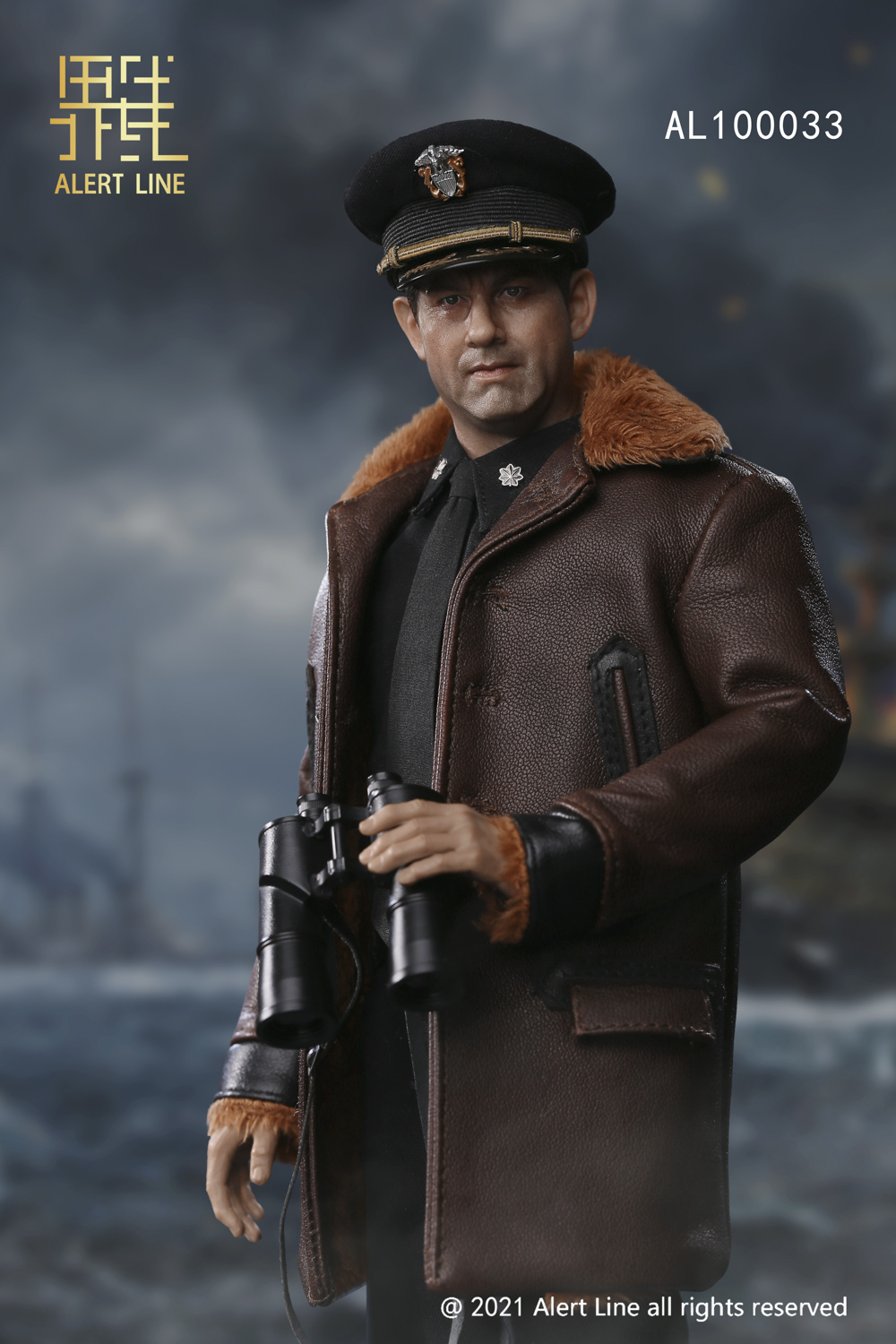 Alert Line AL100033 1/6 WWII U.S.NAVY - Destroyer Commander