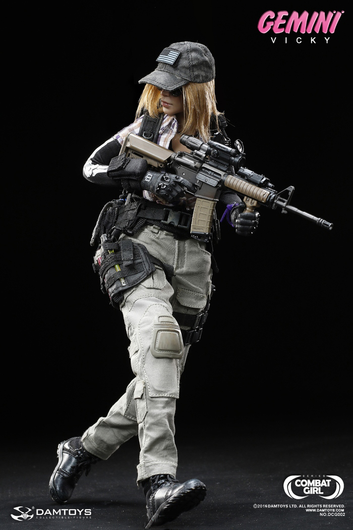 DAMTOYS 16 COMBAT GIRL Series - DCG002 Gemini Vicky