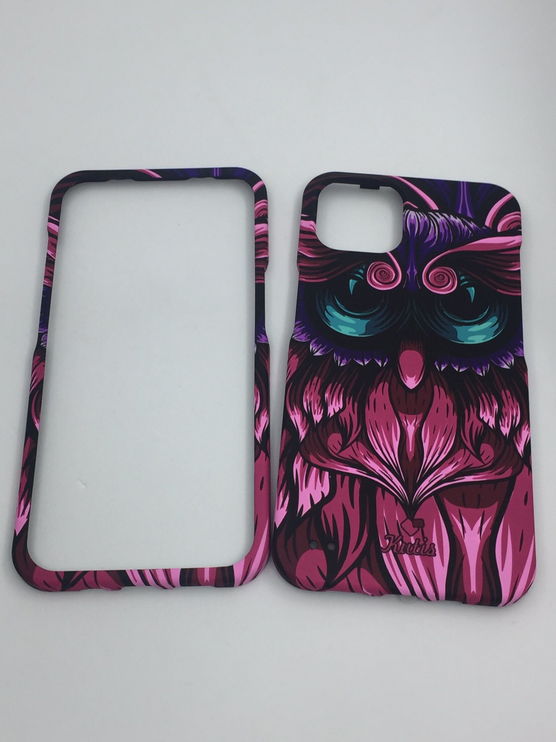 เคสคูทิส(Kutis)เคสไอโฟน13G(ลายนกฮูก)มาใหม่ เคสประกบหน้า-หลัง เคสเรืองแสง เคสลายวินเทจ ร้านSuperhero Klongthom