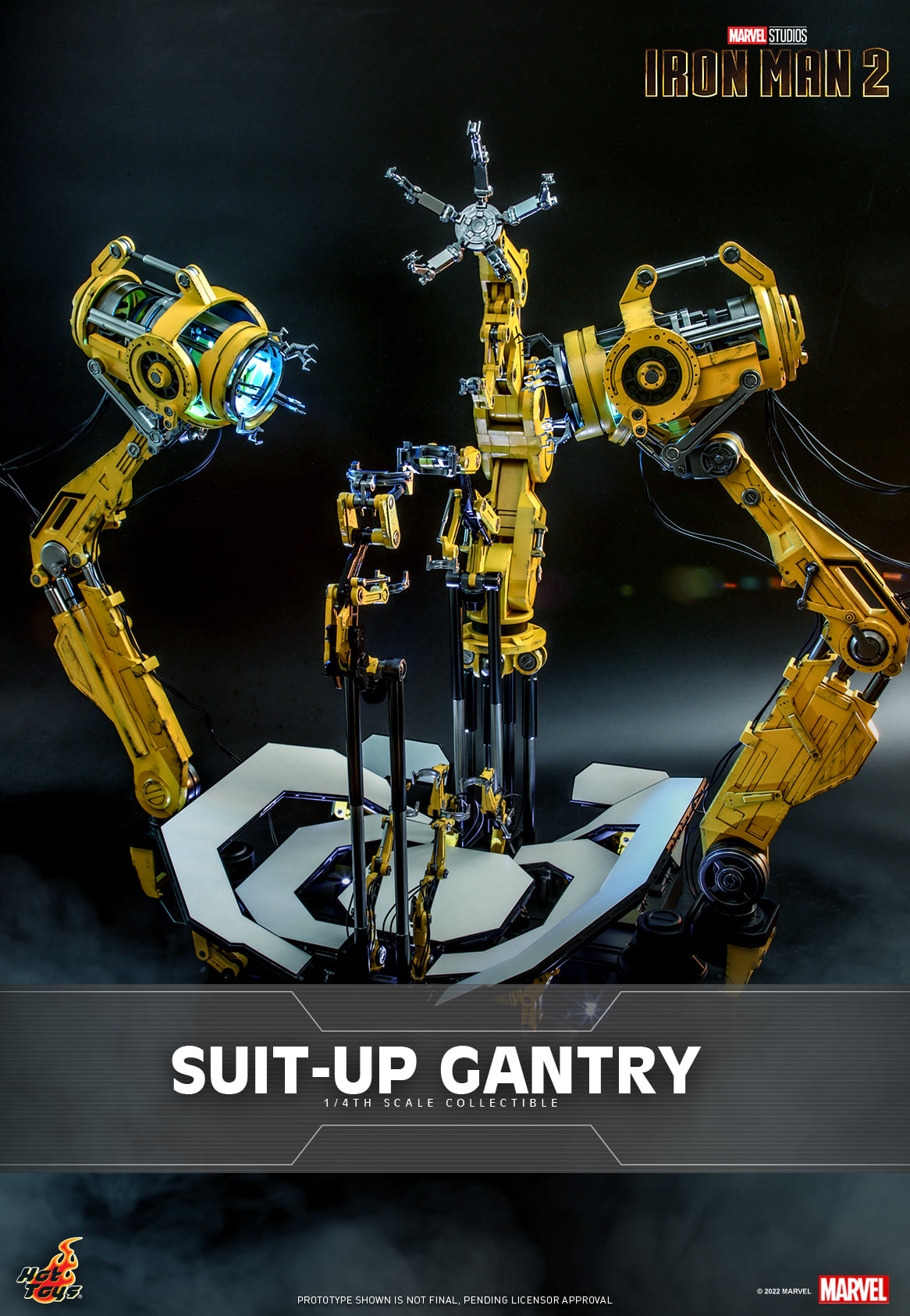 Hot Toys ACS012 1/4 Iron Man 2 - Suit-Up Gantry
