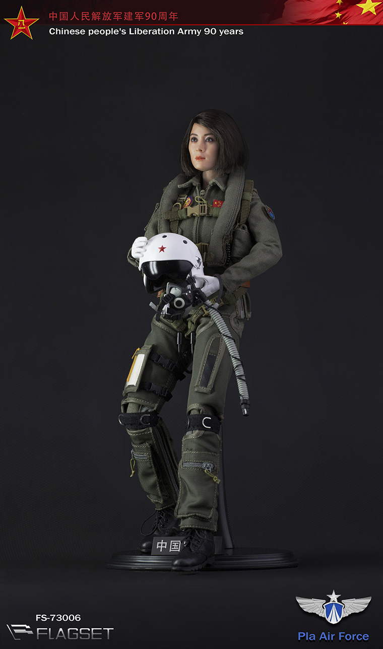 FLAGSET FS-73006 90th Anniversary of the Founding of the Chinese People's Liberation Army - Female Pilot