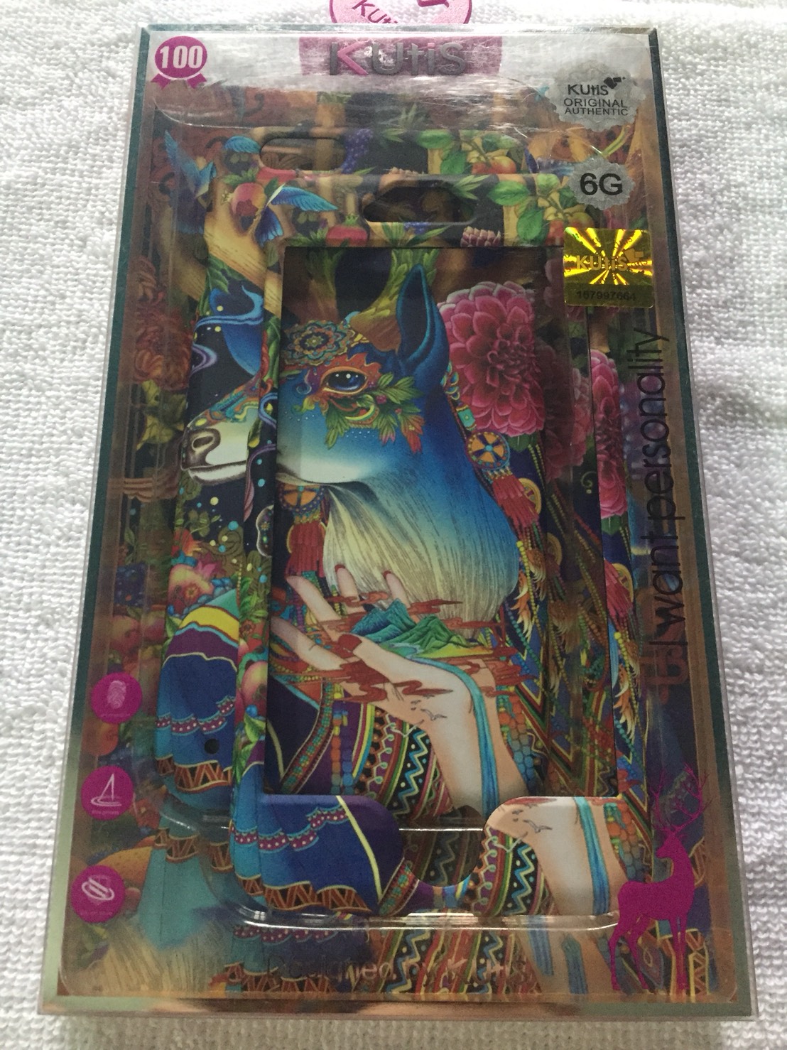 เคสคูทิส (Kutis) ไอโฟน6,6S (ลายกวางไม่มีเขา)