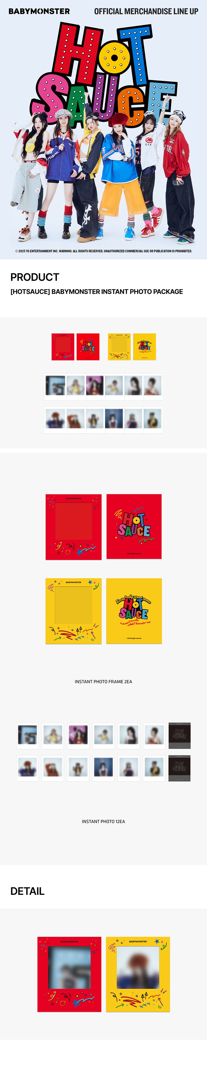 [PRE] BABYMONSTER MERCH - HOT SAUCE (weverse)