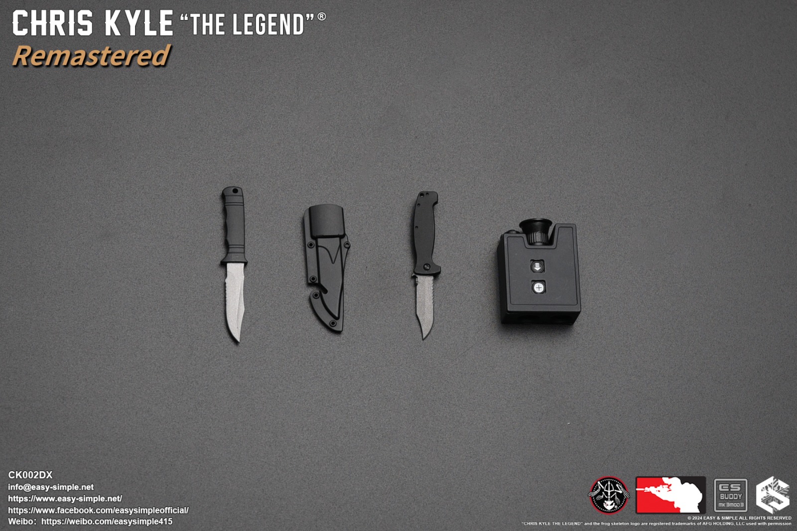 BlackOpsToys X Easy&Simple ES CK002DX Chris Kyle "The Legend" Remastered (Deluxe Version)