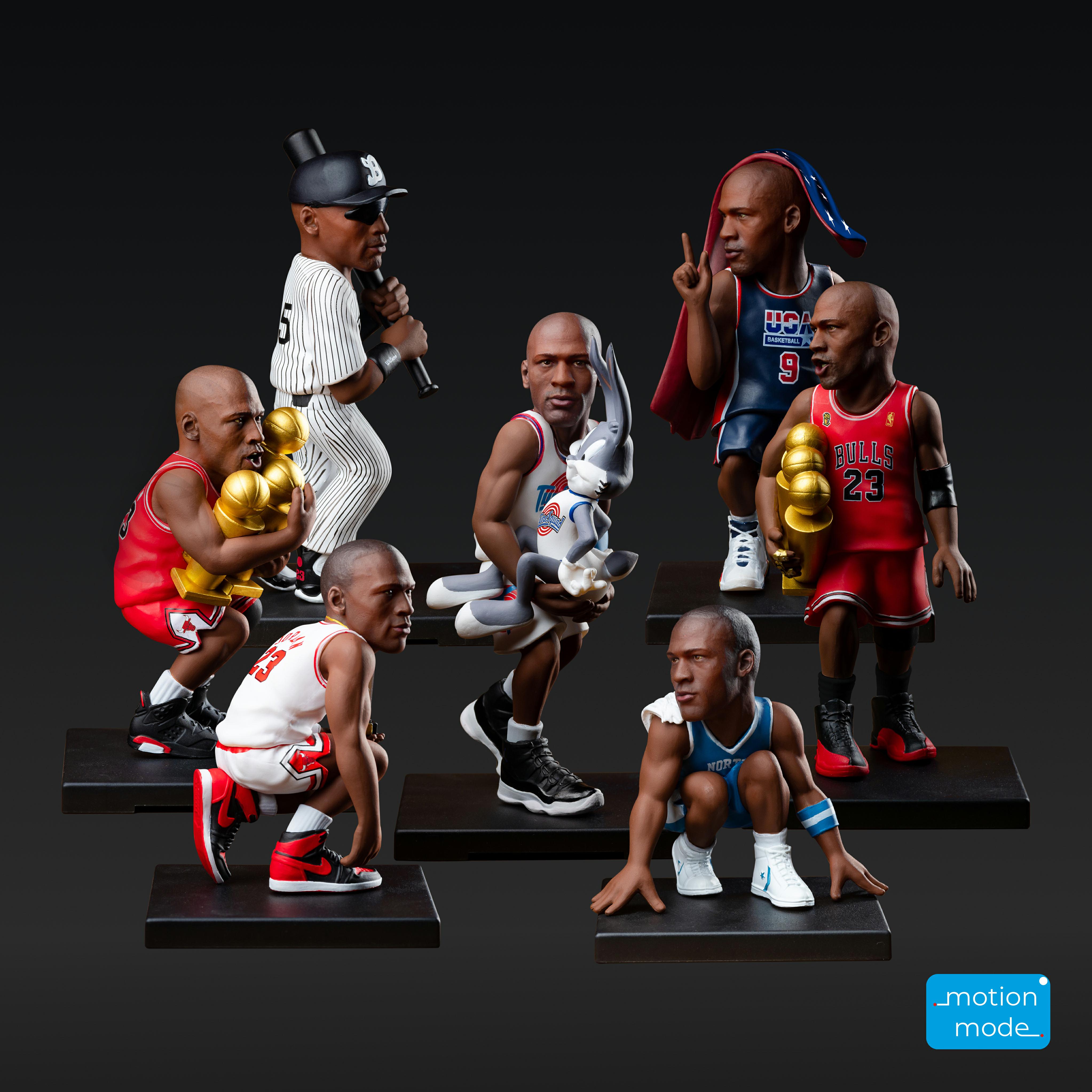 MOTION MODE 4.3" Air Jordan Road to Fengshen (Set of 7)