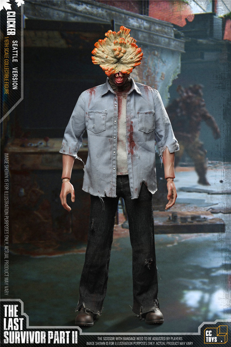 CCTOYS 1/6 THE LAST SURVIVOR PART II - CLICKER (SEATTLE VERSION)