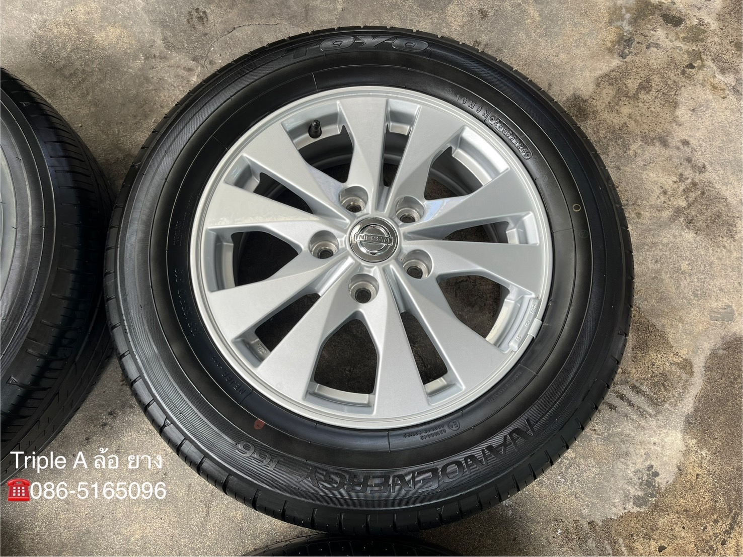 ✨ล้อแม็กพร้อมยางป้ายแดง✨5รู114 Nissan Serena รุ่นใหม่ล่าสุด ขอบ 15💖ใหม่กริ๊บ💖