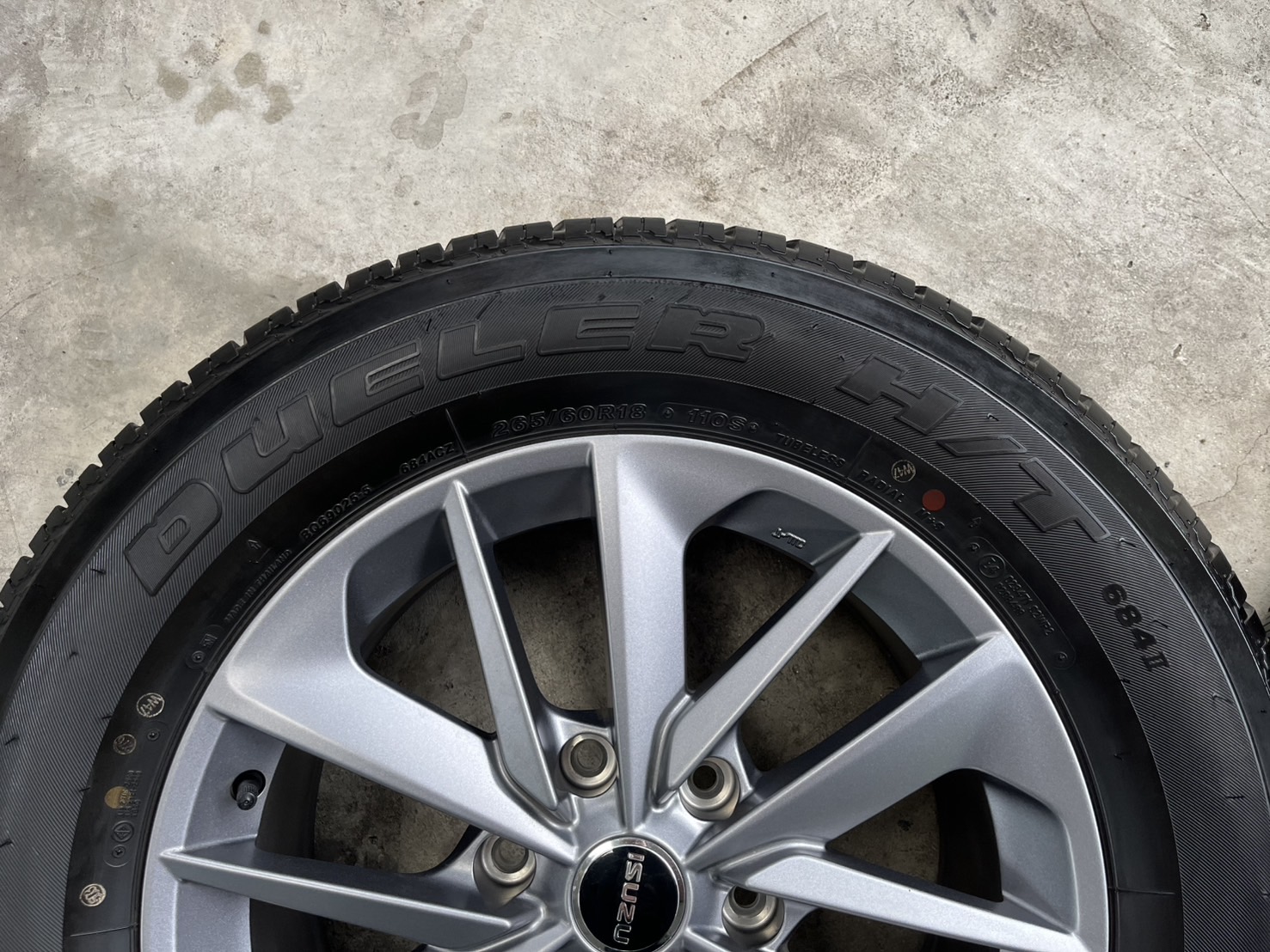 ✨ล้อแม็ก✨ISUZU MU-X 2024 รุ่นใหม่ล่าสุด ขอบ 18 พร้อมยาง 265-60-18 Bridgestone♨️ปลายปี 24♨️