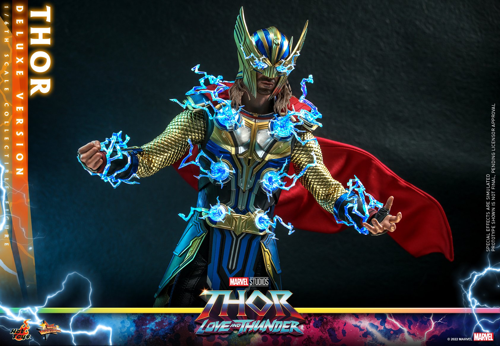Hot Toys MMS656 1/6 Thor: Love and Thunder - Thor (Deluxe Version)